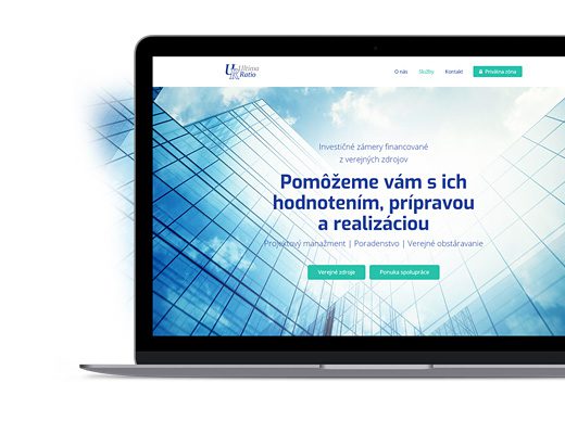 Grafický responzívny dizajn, SEO optimalizácia a tvorba webstránky pre Ultima Ratio