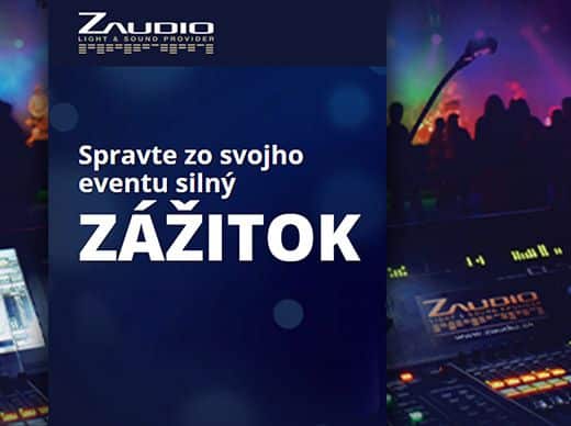 Grafický responzívny dizajn, Copywriting a tvorba textov, SEO a tvorba webstránky pre Zaudio