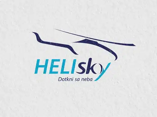 Tvorba loga pre Heli Sky